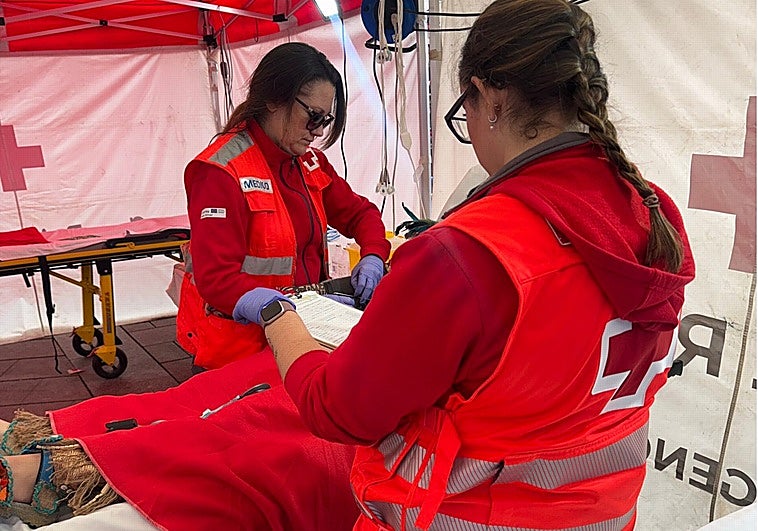 Cruz Roja atiende a 164 personas en Badajoz durante el domingo de Carnaval